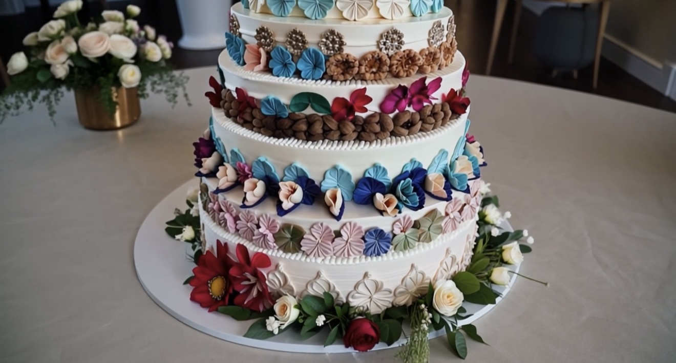 🎂 Bunter wird besser: Warum farbige Hochzeitstorten jetzt das Highlight jeder Feier sind